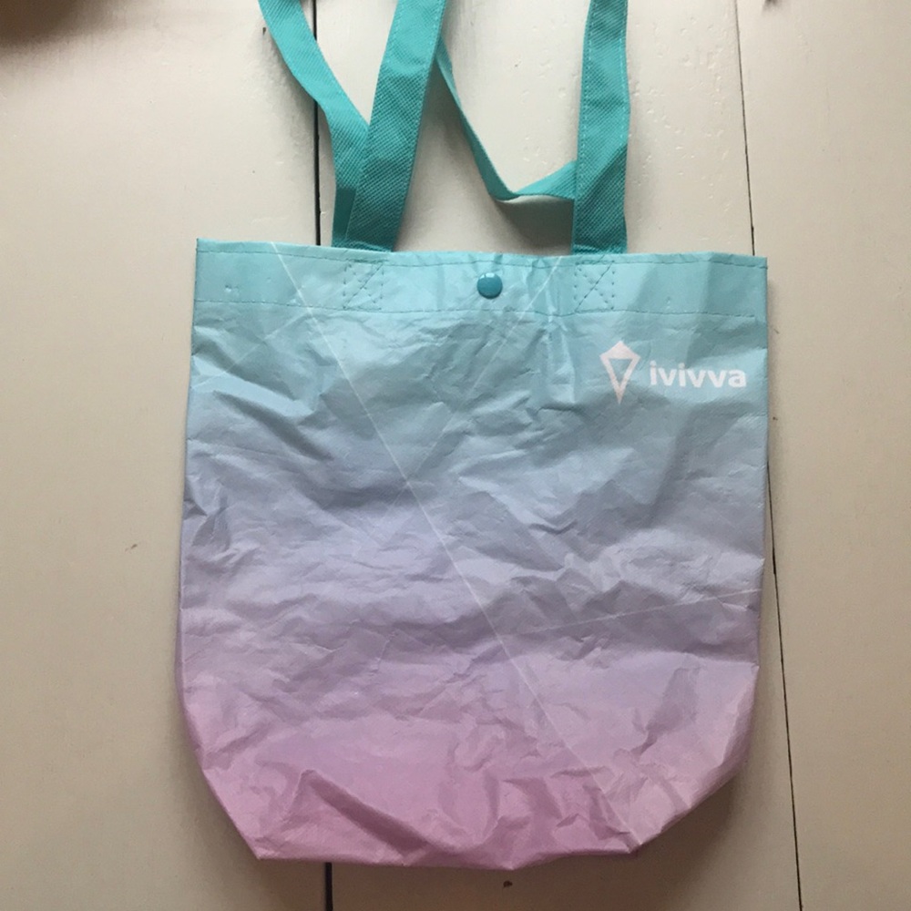 Ivivva Gradient Tote Bag - Blue and Pink